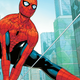 Peter thwipping around in Friendly Neighborhood Spider-Man #1, doing what all friendly neighborhood spiders do.